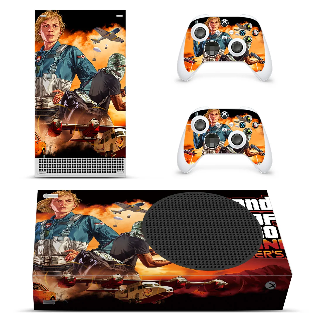 For Xbox Serie S Ghost Of Tsushima Pvc Skin Vinyl Sticker Decal Cover  Console Dualsense Controllers Dustproof Protective Sticker - Stickers -  AliExpress