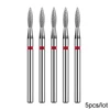 BNG 5PCS Cutters for Manicure Diamond Nail Drill Bit Set of Milling Diamond Bit Milling Cutter Nail Bits for Nail Drill Machine 1