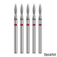 BNG 5PCS Cutters for Manicure Diamond Nail Drill Bit Set of Milling Diamond Bit Milling Cutter Nail Bits for Nail Drill Machine 1