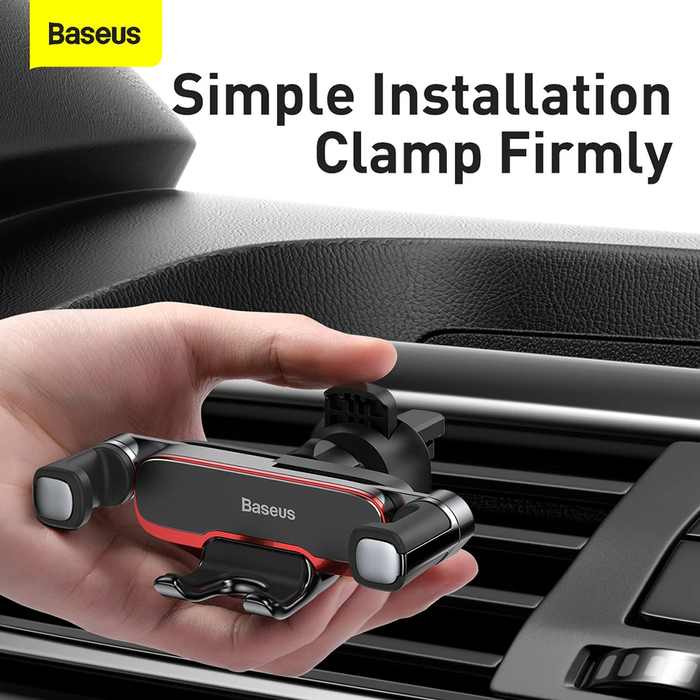 Baseus ڵ ȭ Ȧ ݼ ߷ ڵ  ȯ ڵ ĵ 360   ȸ  4.7-6.5 ġ ȭ 