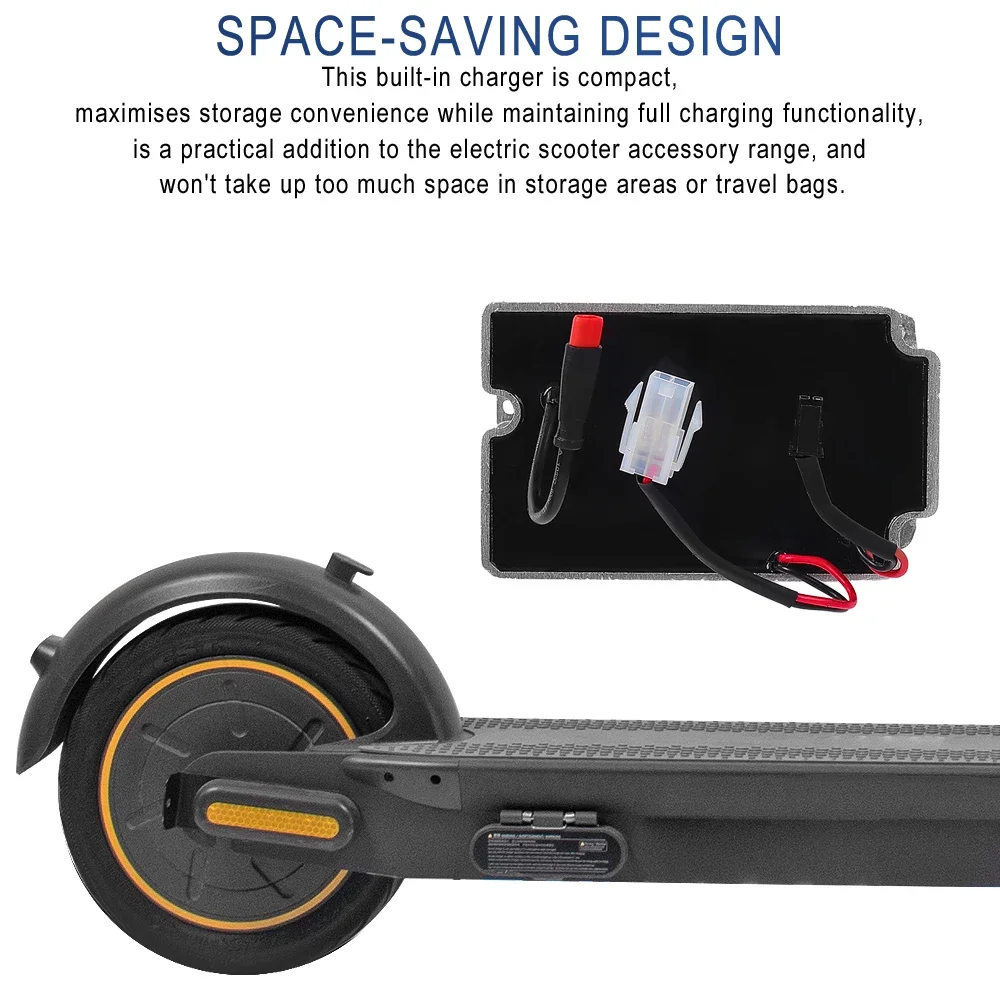 Eingebautes Ladegerät für Segway Ninebot Max G30 KickScooter-Netzteil, Elektroroller-Baugruppe, Ersatzzubehör ersetzen – Detail 5