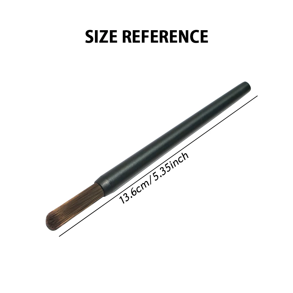 Professional Nylon Coffee Grinder Cleaning Brush with Plastic Handle