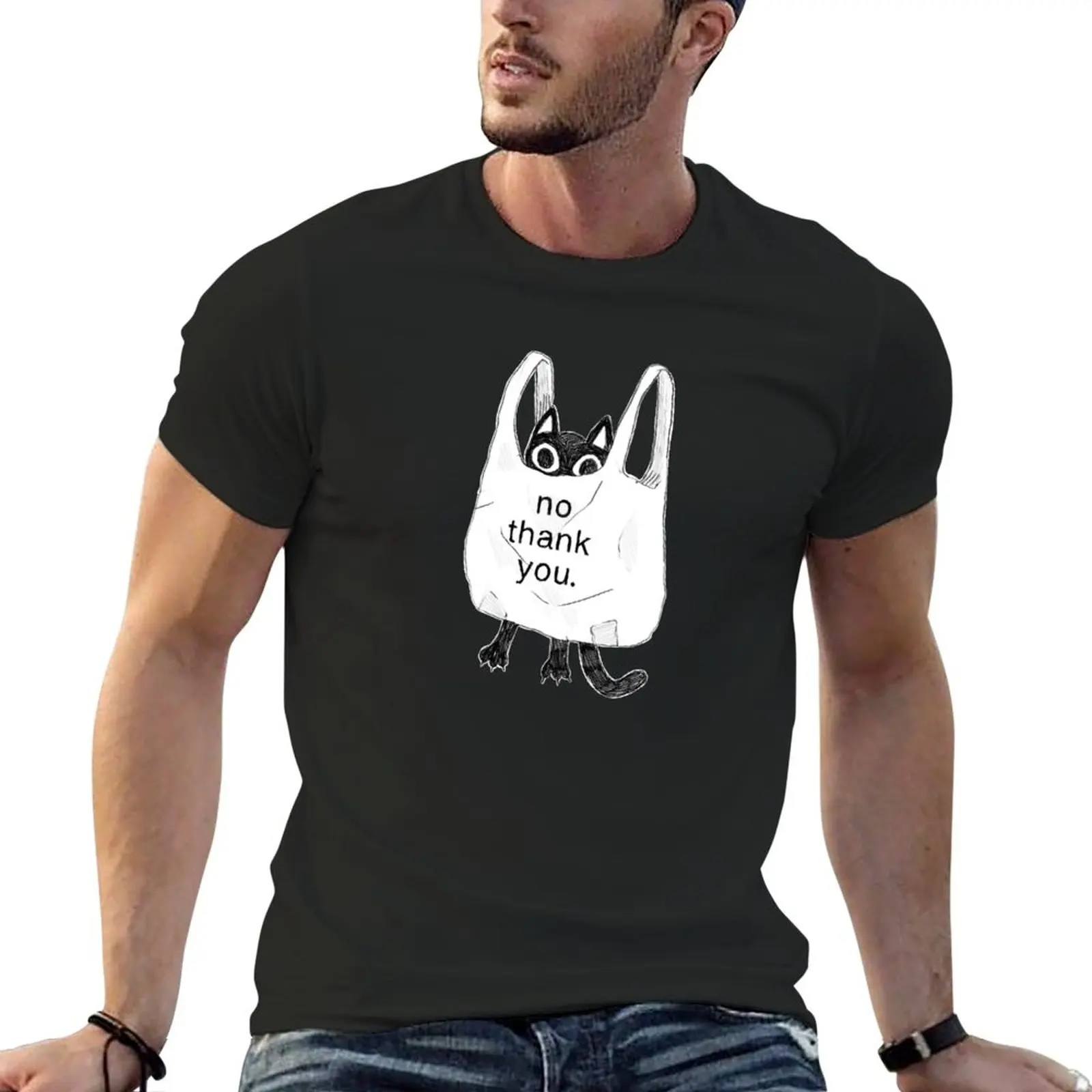 

Нет благодарности, футболка, корейская мода, короткая футболка, мужские Забавные футболки