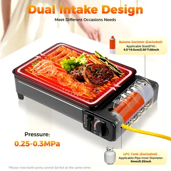 Portable Butane Gas Grill 1
