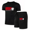 2024 Gorilla Printing Short-sleeved Suit Man Woman Summer Casual Clothes T-shirt + shorts 2-piece T-shirt Quick drying Set 1