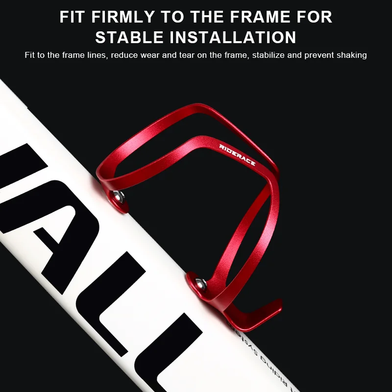 Bicycle Water Bottle Cage Aluminum Alloy Lightweight Bike Bottle Holder Outdoor Sport Riding Cup Bracket Cycling Accessories