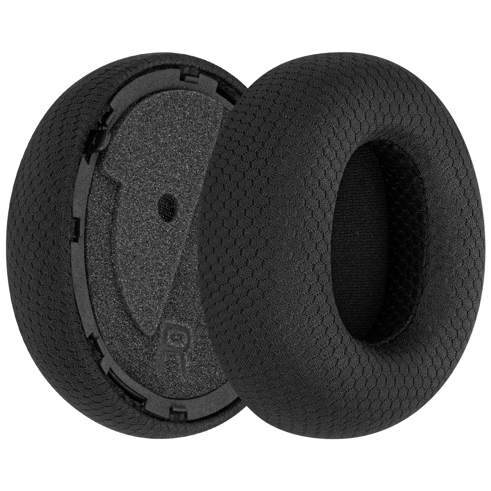 Geekria Comfort Mesh Stoff Ersatz-Ohrpolster für Turtle Beach Stealth Pro Kopfhörer – Detail 2