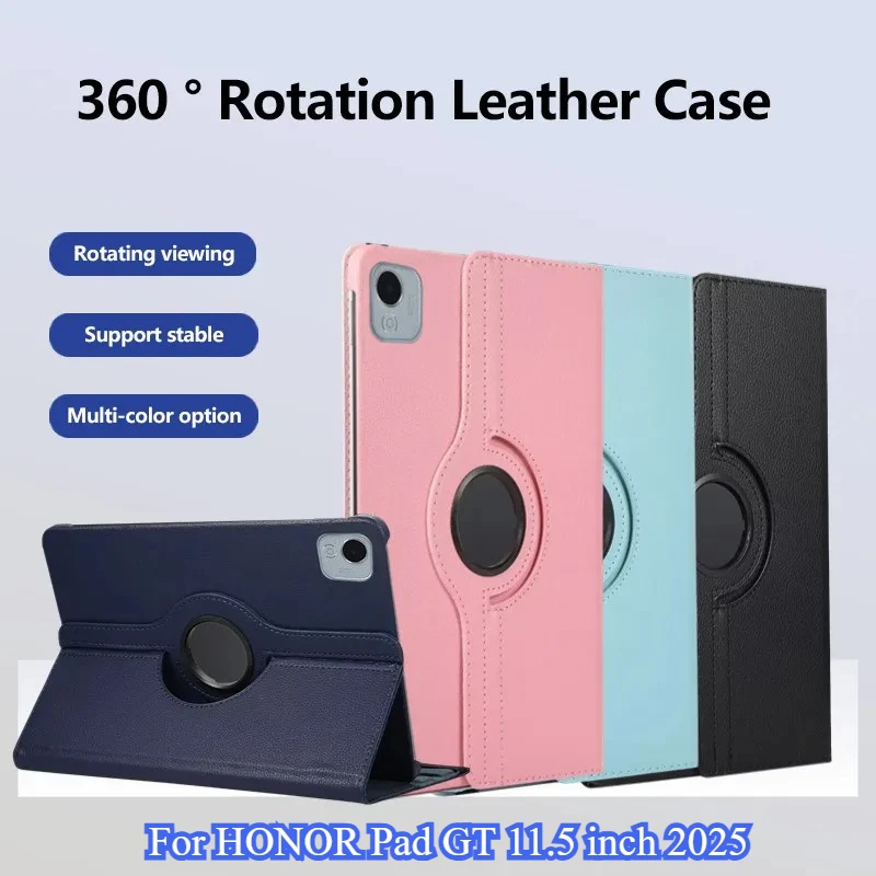 Premium PU Leather Tablet Case with Smart Stand