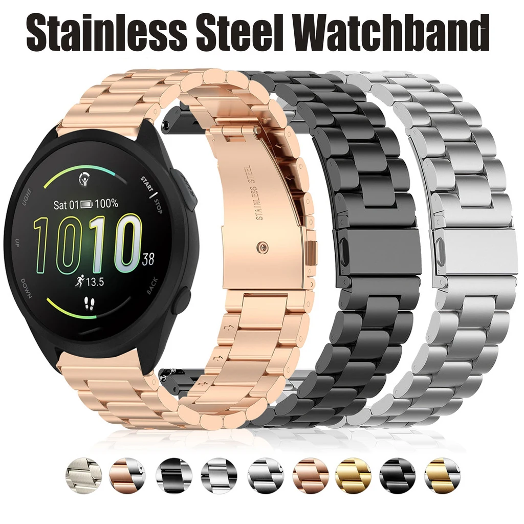 Versatile Metal Watchband Bracelet, Available in Multiple Sizes