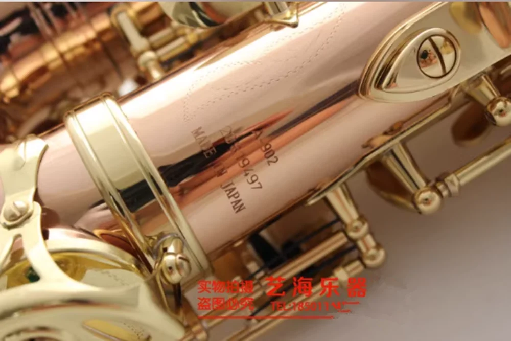 Professional Best Quality A-902 Alto Saxophone E-Flat Sax Alto Mouthpiece Ligature Reed Neck Musical Instrument
