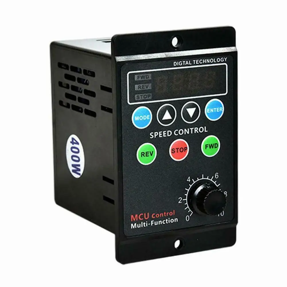 

Speed Controller Motor Digital Display Rate Variable Switch AC 220V Motor Governor 90-1400 R/min 9x10x6cm Speed Control Device