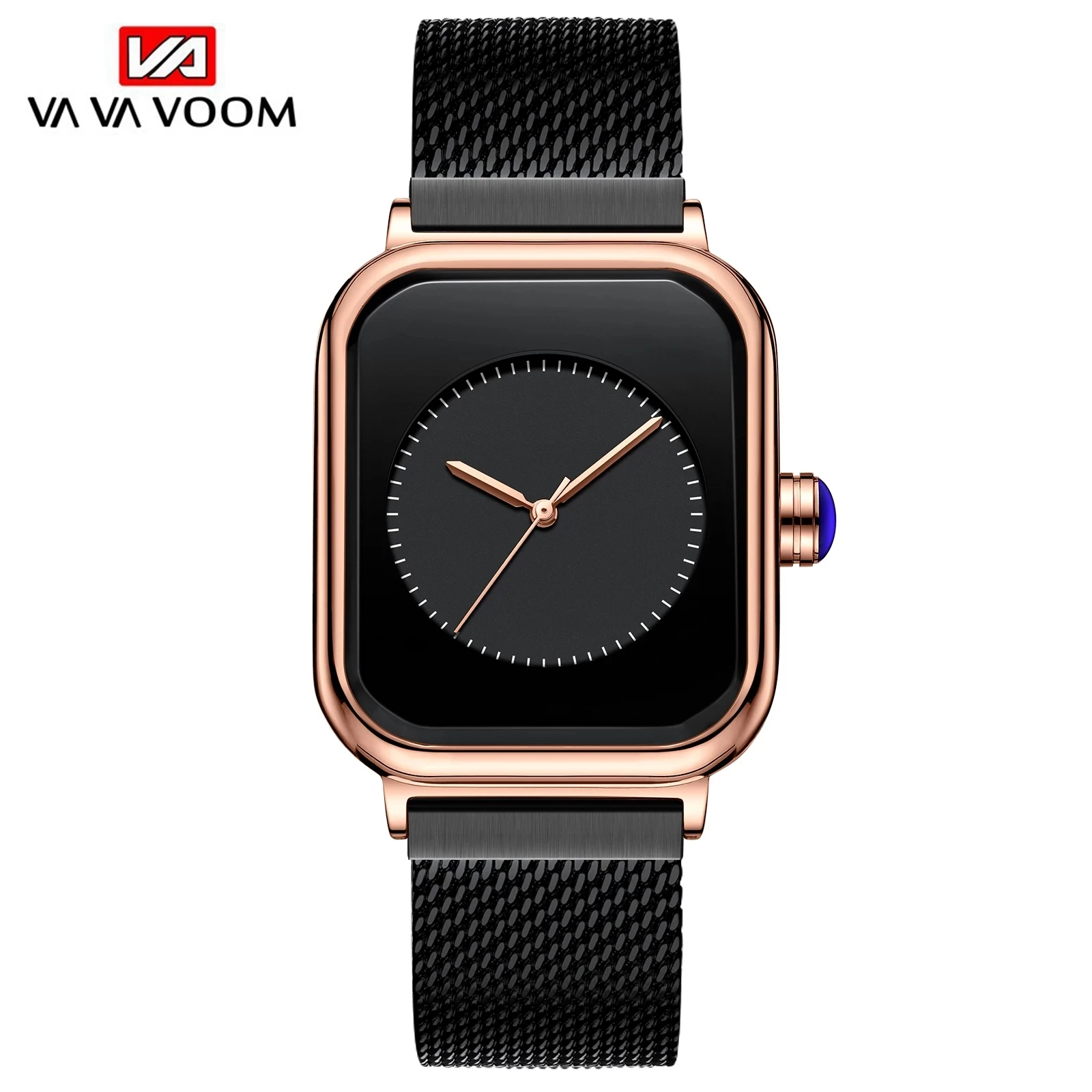 Fashion Ladies Watch Gold Luxury Fashion Casual Silicone Strap or Stainless Steel Mesh Strap Waterproof watch Relogio Feminino