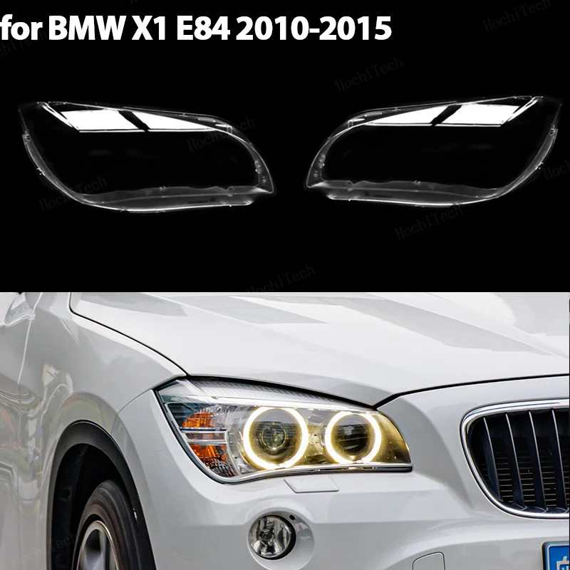 

Auto Front Headlight Cover Lens Transparent Glass Headlamps Lampshade Lamp Shell Masks For BMW X1 E84 2010-2015 Lampcover