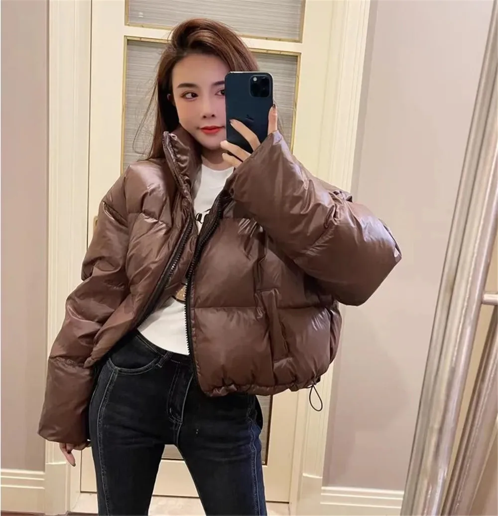 Рисунок 5 - Женский пуховик с воротником-стойкой