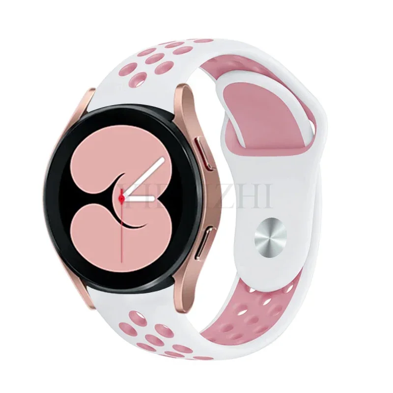 Silicone Sport Hole Bracelet - Universal 22mm/20mm Watch Band