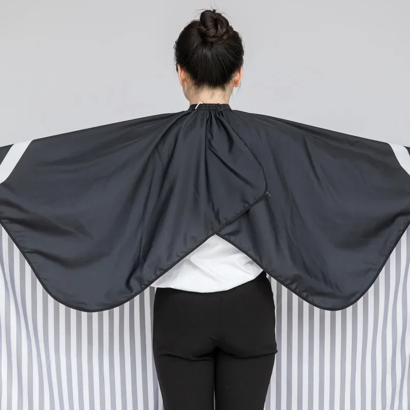 Hairdressing Coth Pattern Cutting Hair Waterproof Cloth Salon Barber Cape Professional Hair Stylist Retro Aprons Haircut Cape 6