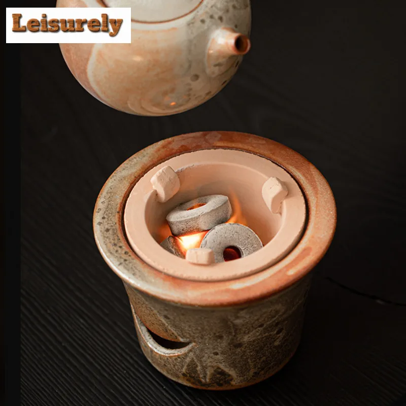 Zhiye Roasting Tea Warmer Holder Tea Warmer Alcohol Burner Stove Household Kettle Stand Boiling Water Carbon Furnace Teaset Gift