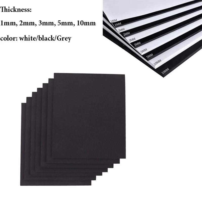 Versatile EVA Foam Sheets for Sound Absorption & Crafting - Multiple Thickness Options