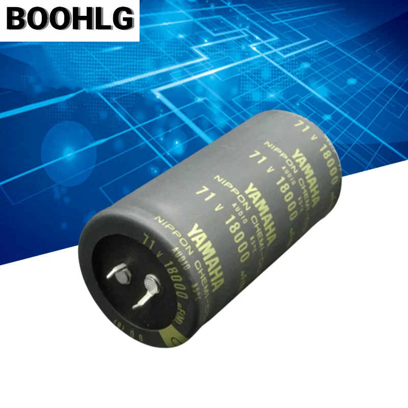 1PCS genuine YAMAHA 71v 18000uF AUDIO audio audiophile capacitor 40X80mm