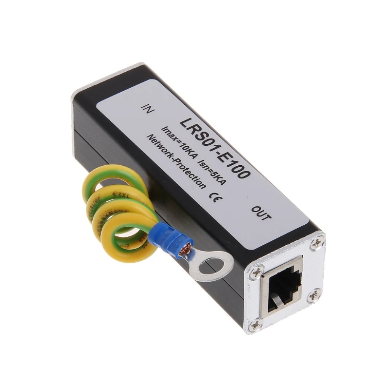 RJ45 Surge Protector for PROTECTION for lightning Arrester For 10/100M Ethernet