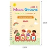 Age 3-8 Magic Practice Copybook Pen Preschools Kids Calligraphy Notebook Children Reusable English Writing Book 6