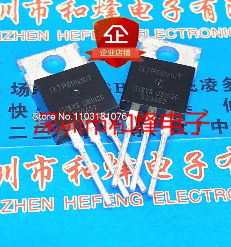 

(20PCS/LOT) IXTP60N10T TO-220 100V 60A New Original Stock Power chip