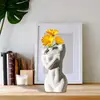 Female Body Vase Modern Ceramics Flower Vase In Female Body Shape Multi-Purpose Aesthetic Room Decor Flower Pot For Dry Flowers 5