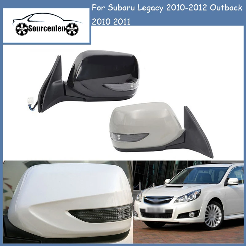 

Электрическое складное зеркало для Subaru Legacy 2010-2012 Outback 2010 2011, внешнее зеркало заднего вида с подогревом