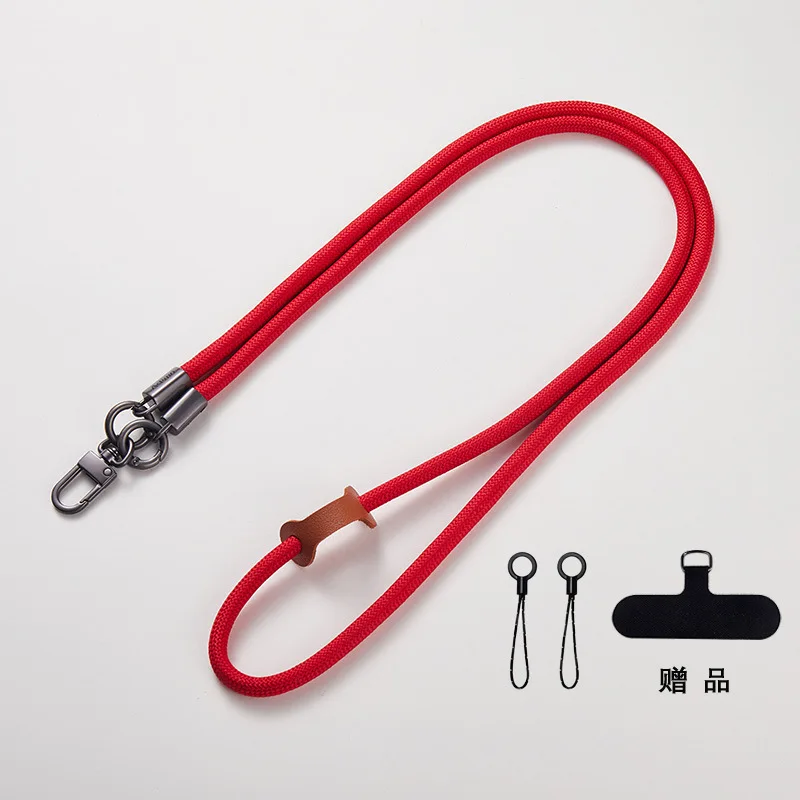Universal Anti-Lost Woven Rope Phone Lanyard with Detachable Crossbody Neck Strap