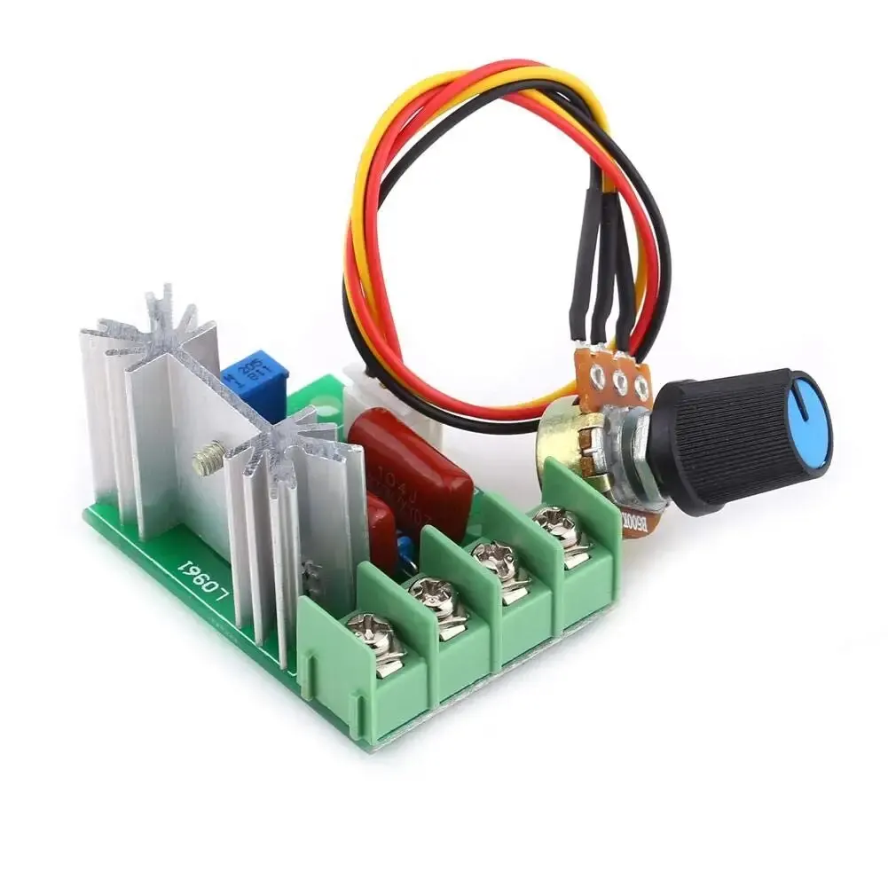 AC 50-220V 2000W 25A Motor Speed Controller SCR High-power Electronic ...