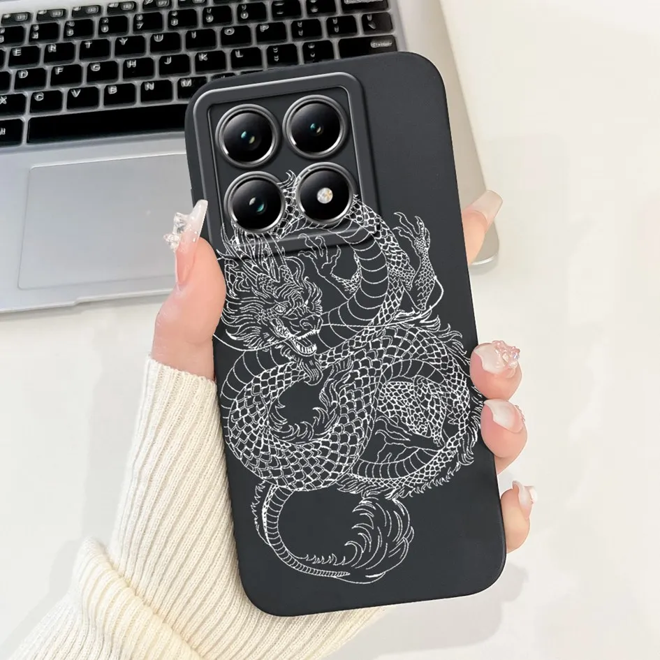 Lovely Cartoon Panda Soft Liquid Silicone Shockproof Phone Case
