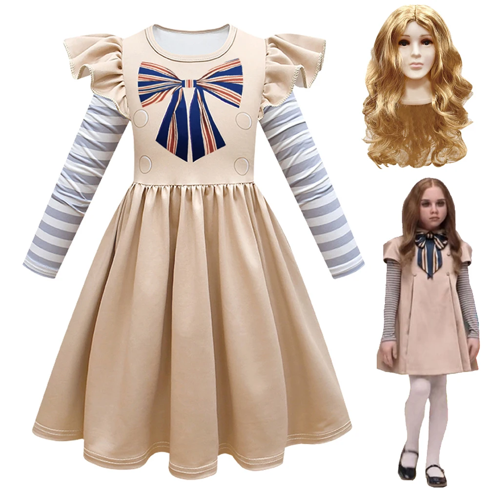 DisfrazdeCosplayM3GANparaHalloweenvestidodepelucaparaniasmu