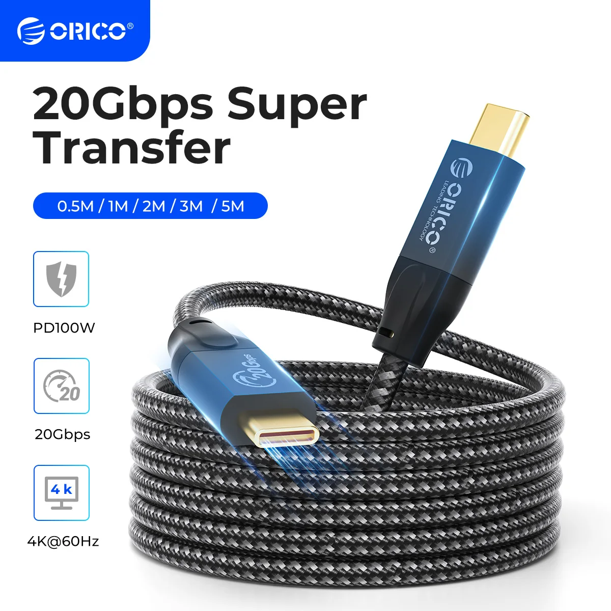 Cable USB C de 2 m