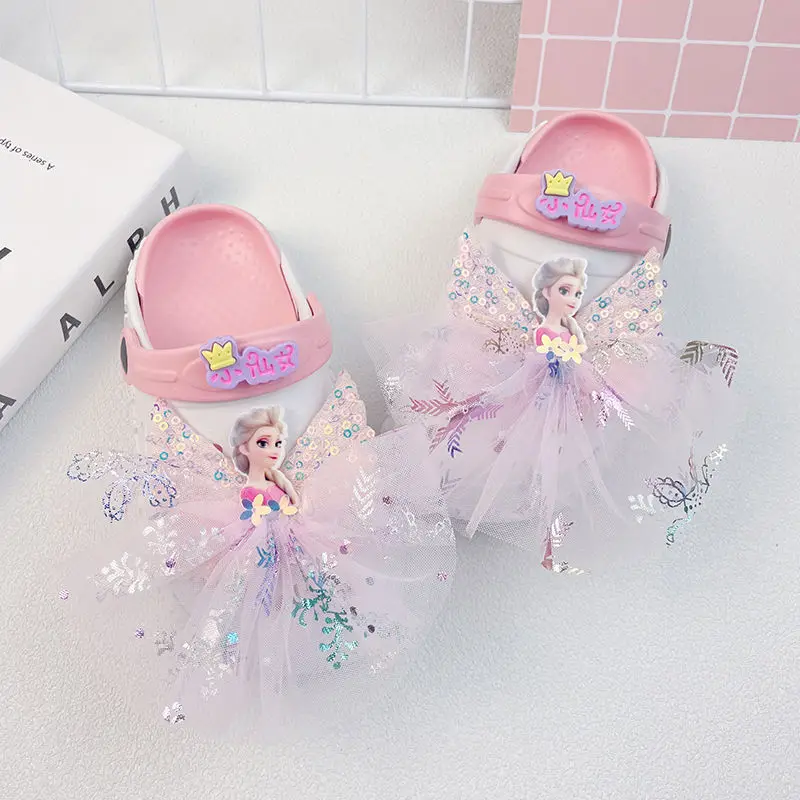 

Детские летние тапочки для мальчиков и девочек, с мультяшным принтом