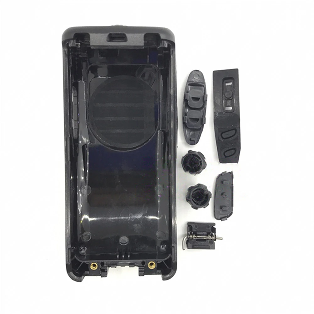 Housing Shell Kit for NX340 NX240 Walkie-talkie Repair Accessories, Front Panel Cover Case Knob Cap Dust Cover Battery Buckle maintenance accessories bt 8 aa 6 battery storage case for kenwood radio th28 th48 th78ht battery box walkie talkie battery case