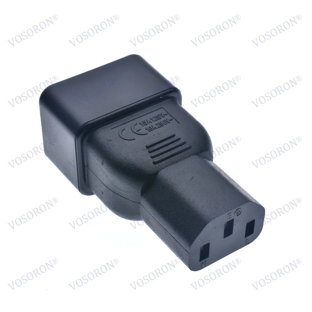 AC Adapter IEC 320 C13 to C20 IEC 16A to 10A C20 16A C13 10A Power Connector plug adapter,ac adapter,power plug connector