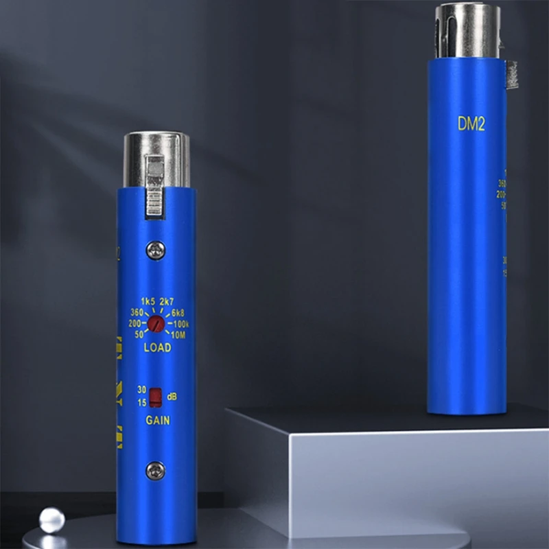 Spare Parts Accessories For DM2 Dynamite Active In-Line Mic Preamp+30DB Gain Strong Anti-Interference For DM2 T.N.T Mic Preamp