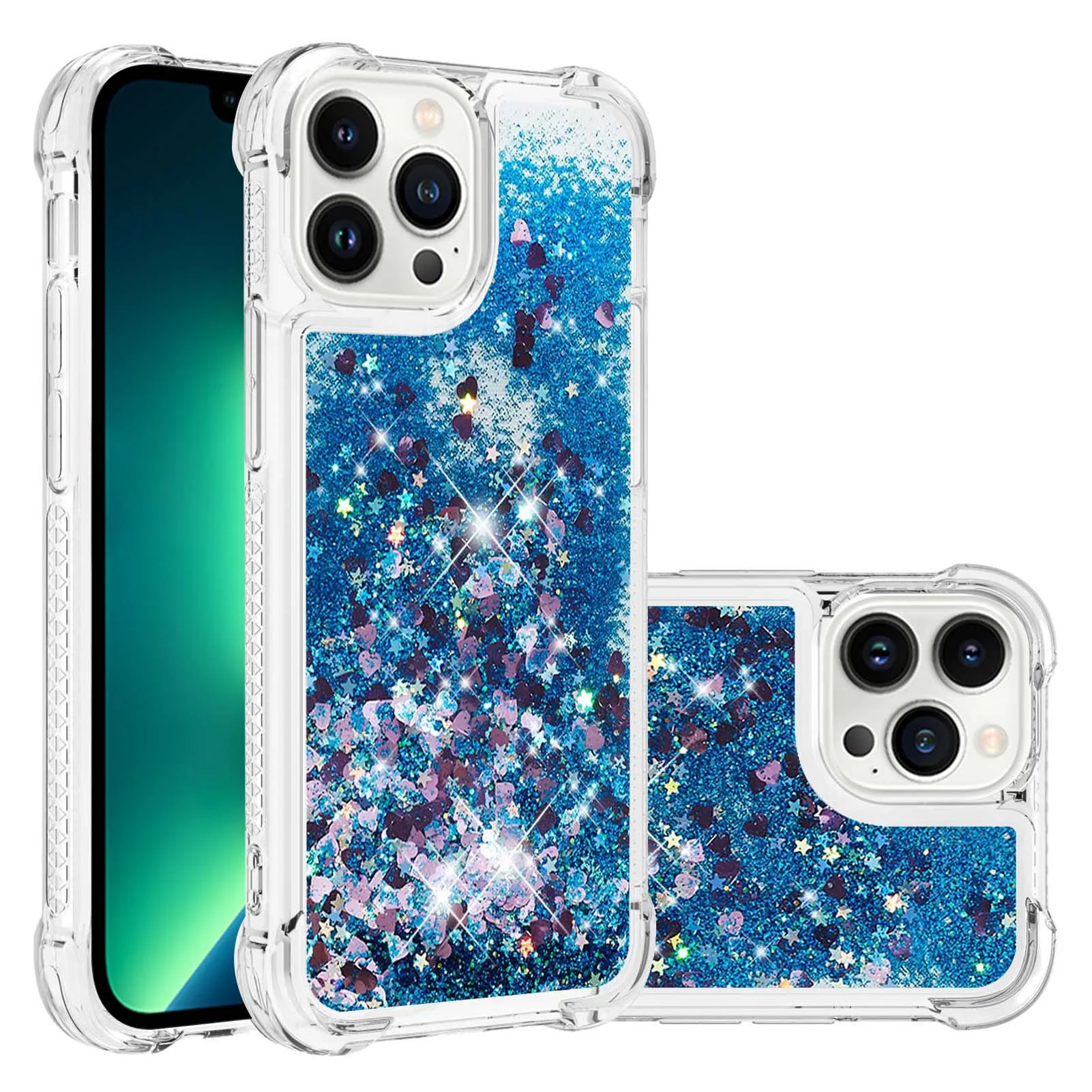 Glitter Dynamic Liquid Quicksand Phone Case