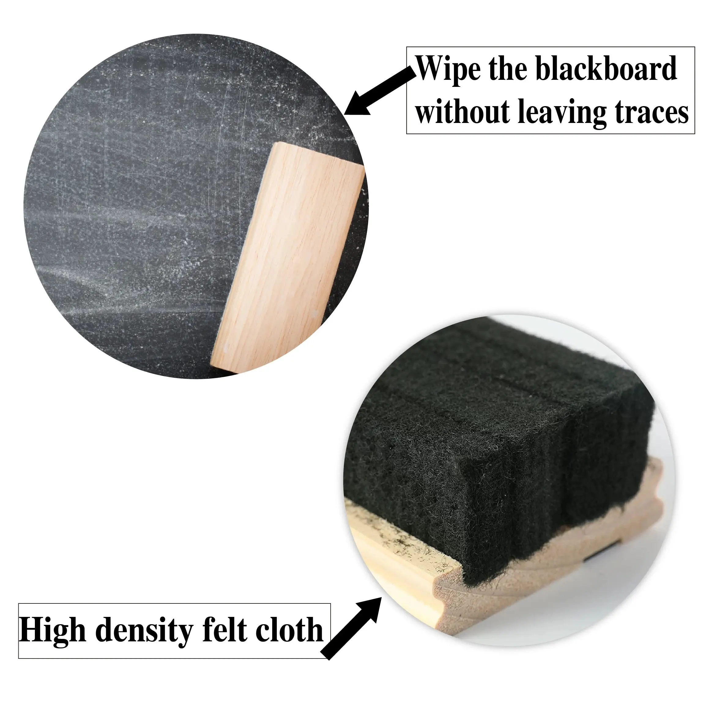 Magnetic Whiteboard Erasers 1Pcs Blackboard Eraser School Classroom Dedicated Chalk Rub Dust-free Whiteboard Brush Cleaner for Office Supplies