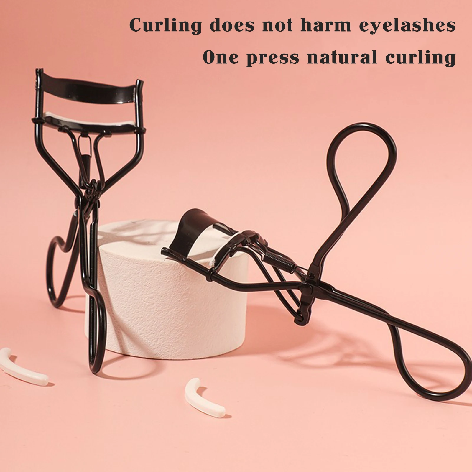 

1PC Eyelash Curler Beauty makeup tools Cosmetics Lady Eye Lashes Nature Curl Style Handle Lashed Curlers Eyelashes Tools