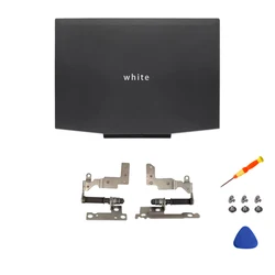 Sleek and Durable Laptop Protection Set - Classic Design (White A Hinges)