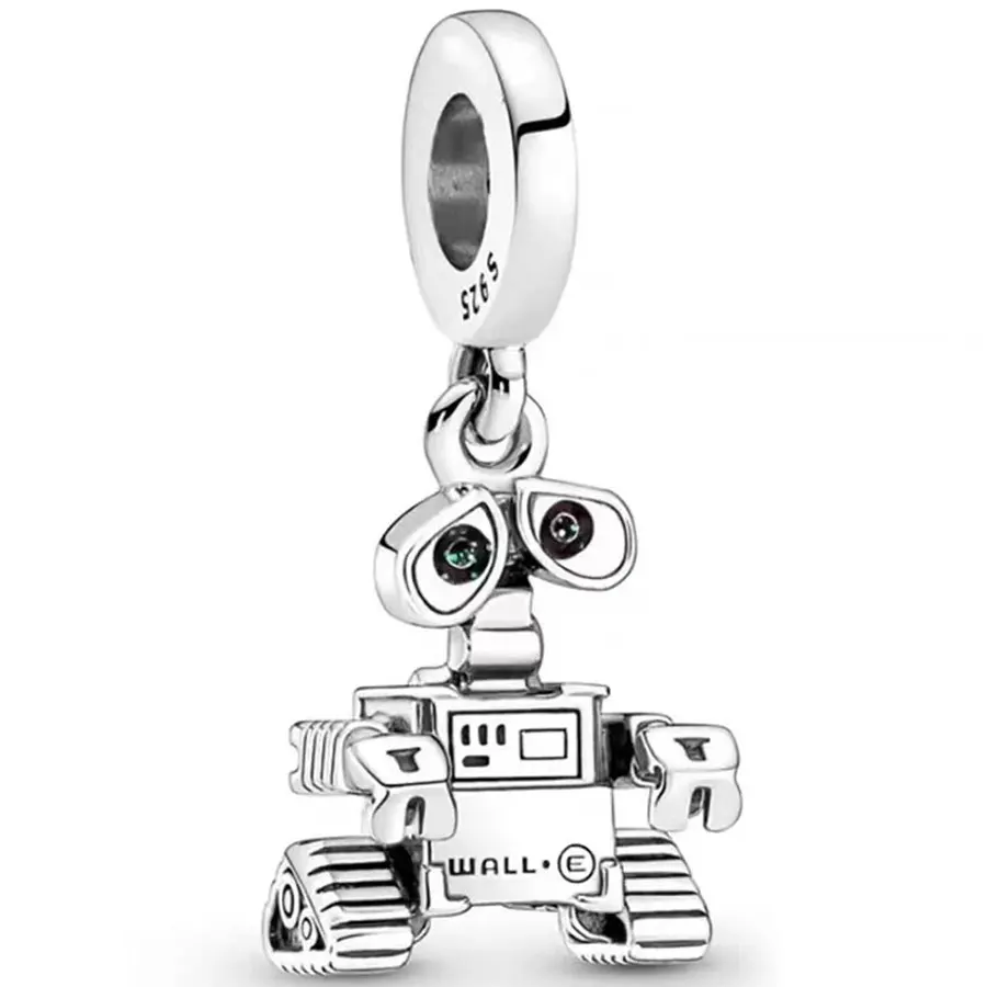 Potdemiel Pure Silver Card Charm Pendant