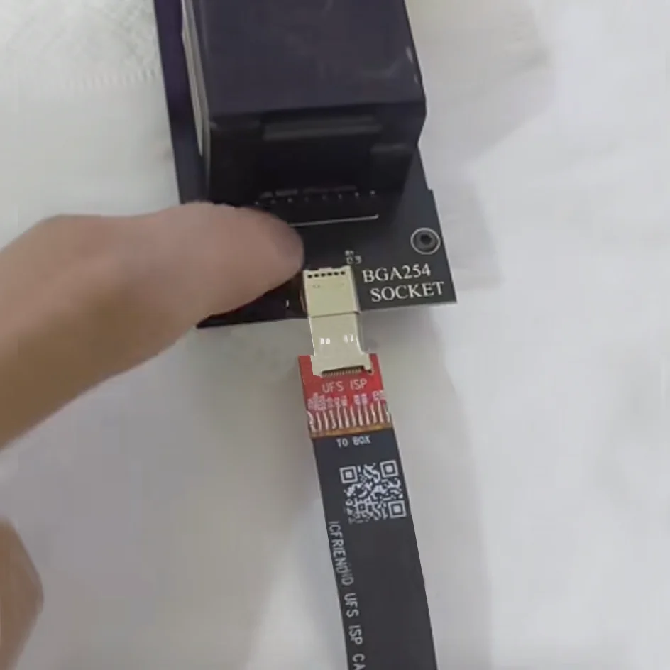 2026 NEW EASYJTAG BGA-254 ISP 어댑터 업그레이드 타입 -c, easy jtag ufs-254 소켓용
