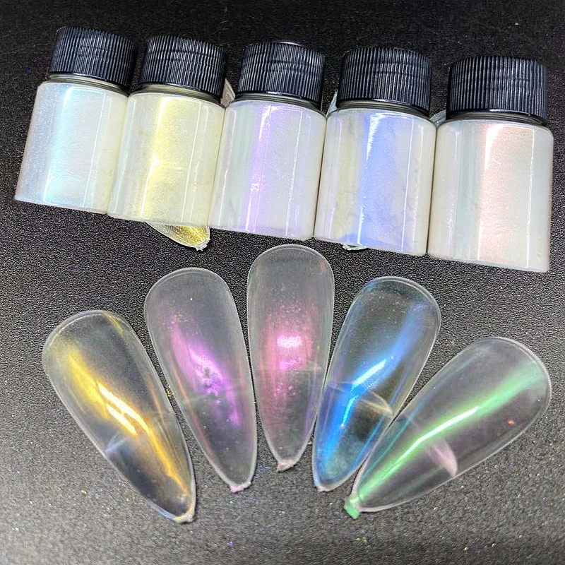 White Symphony Pearl Mica Powder Car Mermaid Paint Color Cosmetics Eyeshadow Soap Dye Pigment Polarized Violet Nail Glitter Dust nail powder nail glitter nail pigment mica powder