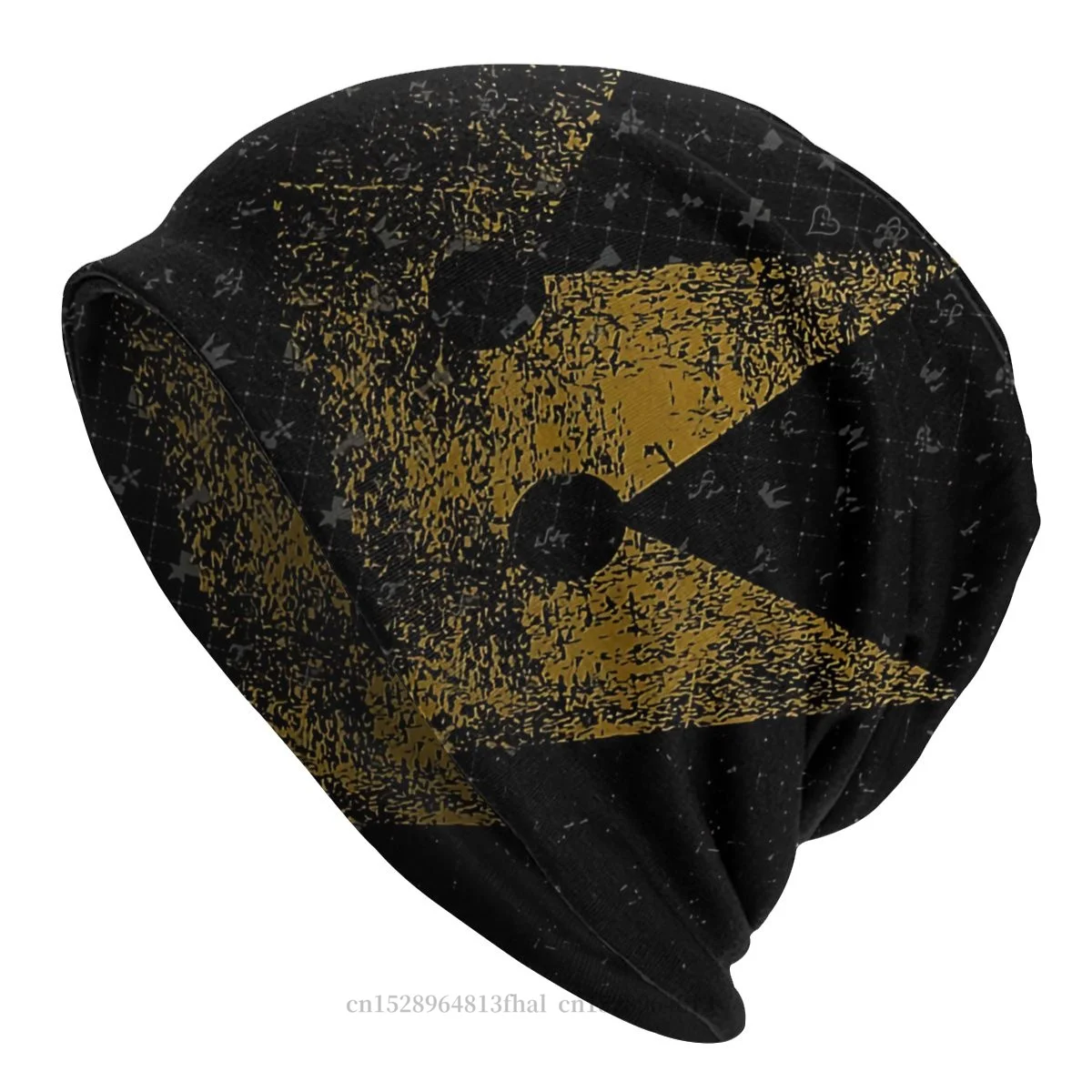 Skullies Berretti Cappello Kh Patter Grunge Fashion Beanie Caps Per Uomo Donna Kingdom Hearts Game Berretti Da Sci Cappelli Con Cofano In Cotone