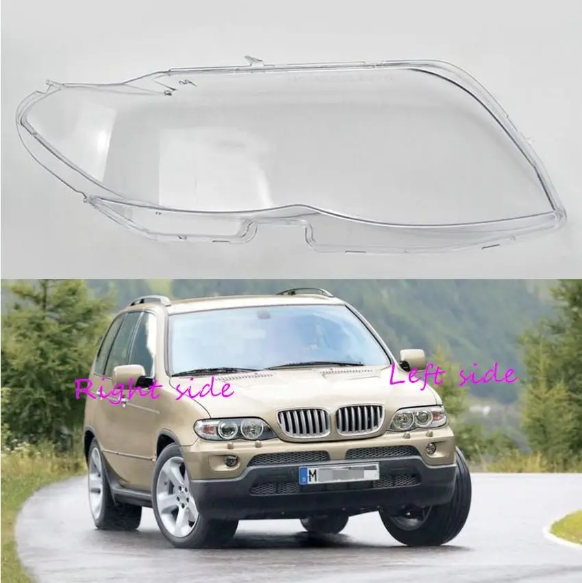 

Car Headlight Lens For BMW X5 E53 2004 2005 2006 Headlamp Cover Car Replacement Front Auto Shell Cover