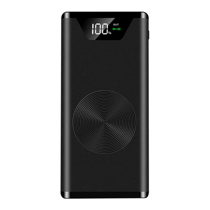 pocket power bank 80000mAh Charger for Portable with Digital Display 2 USB External Battery Batteries Wireless Fast Charging for IPhone Xiaomi Mi power bank 50000mah Power Bank