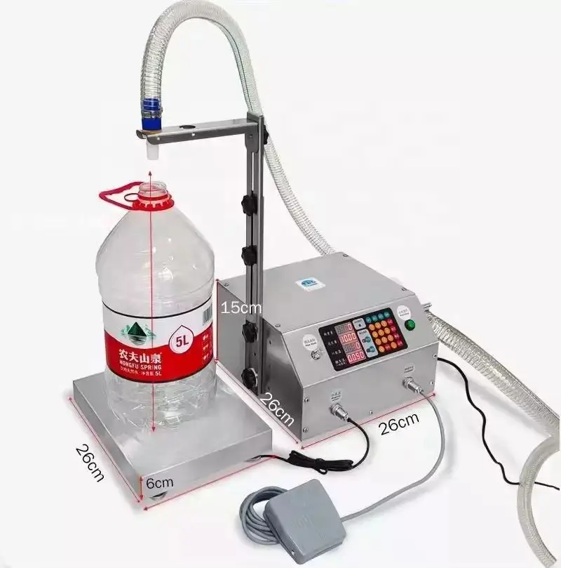 Description Picture 4 of itemHigh Speed Canned Edible Oil Washing Liquid Automatic Filling Machine