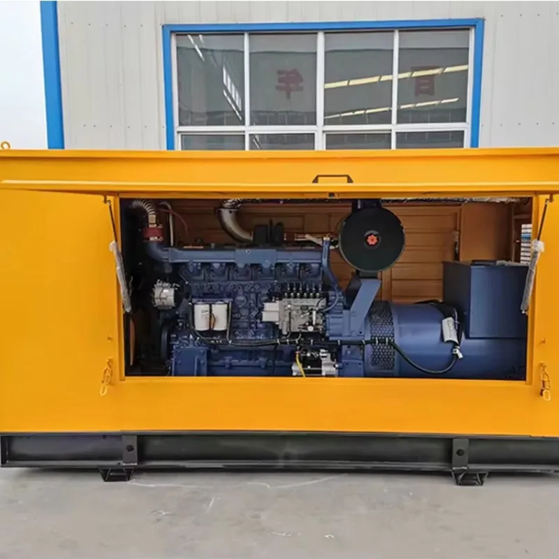 디젤 발전기 세트 200kw 300kw 400kw OEM 50Hz/60Hz 초저소음 컨테이너형 3상 4선식 디젤 발전기 세트