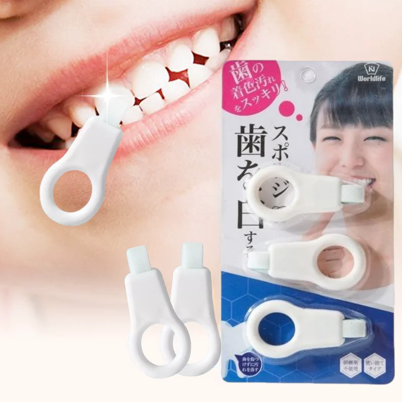 치석 제거 나노 스펀지 치아 스크럽 검은 플라그 얼룩 제거제 구강 관리 치아 미백 도구